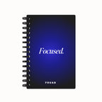 Focused 2026 Desk Planner - Gradient Black