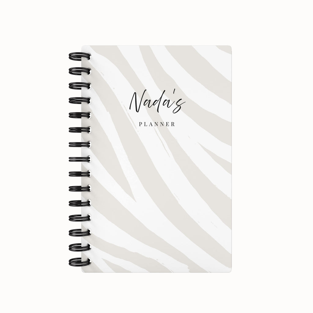 Zebra Stripes 2026 Desk Planner