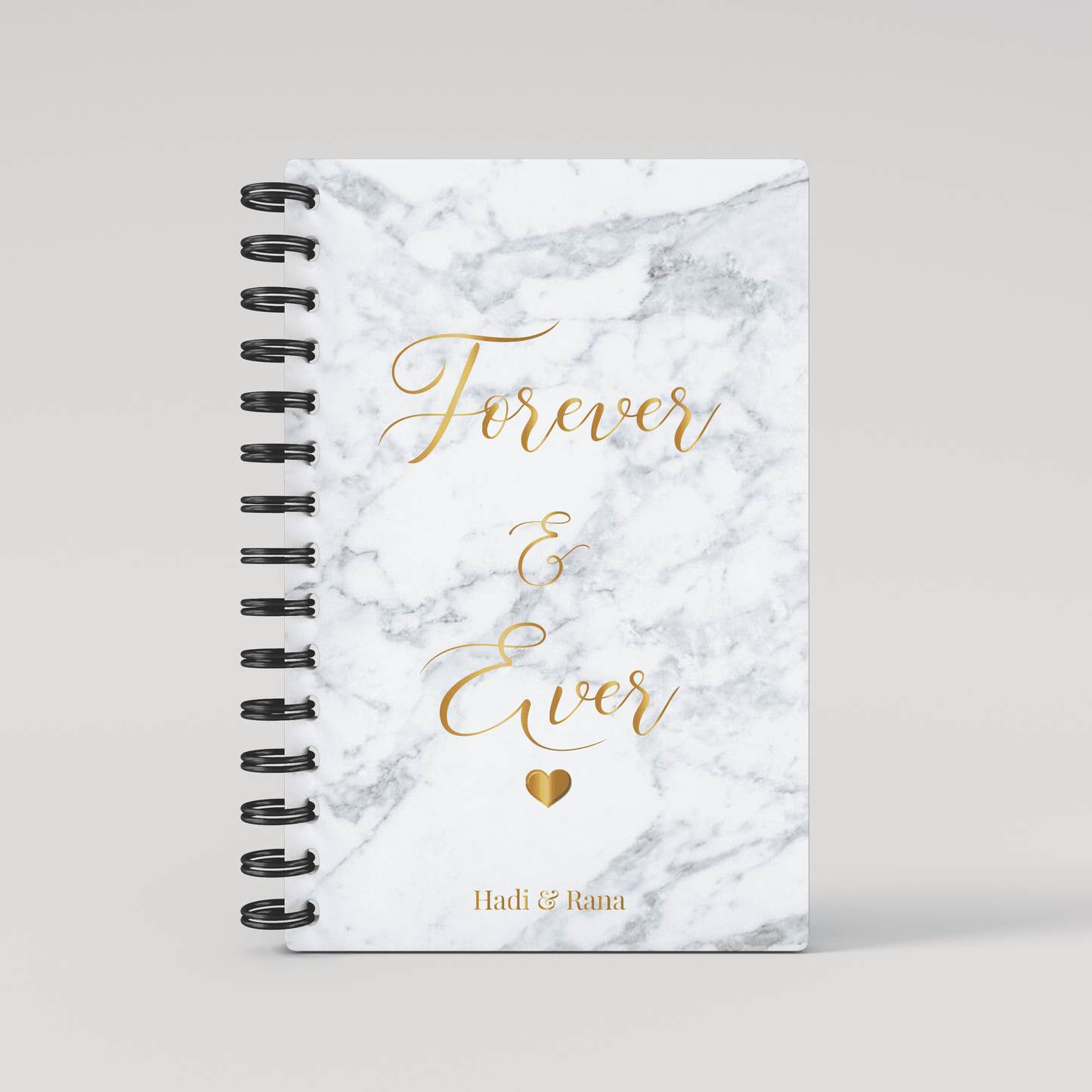 Forever & Ever  ScrapBook - White Marble