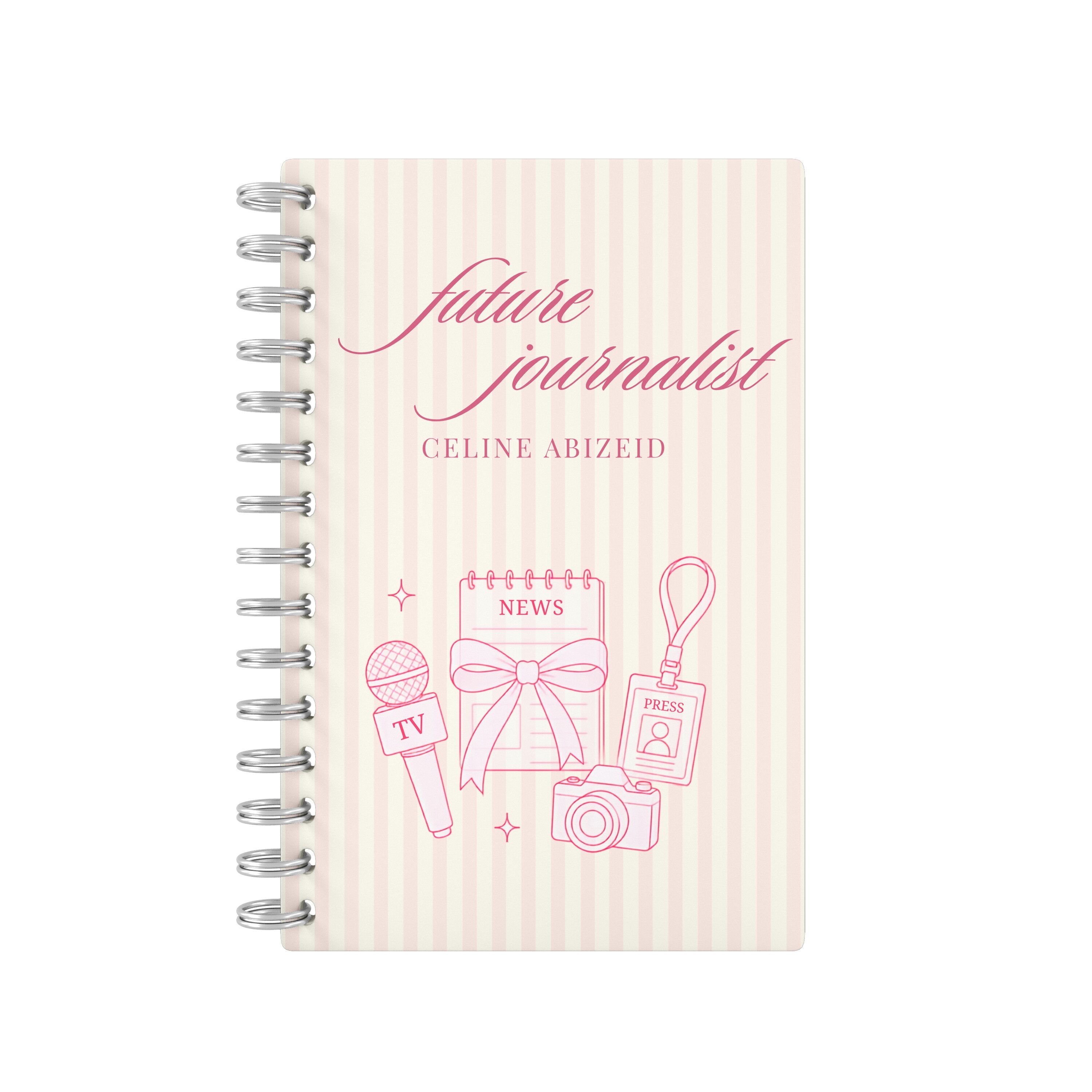 Future Journalist Coquette - Student Planner