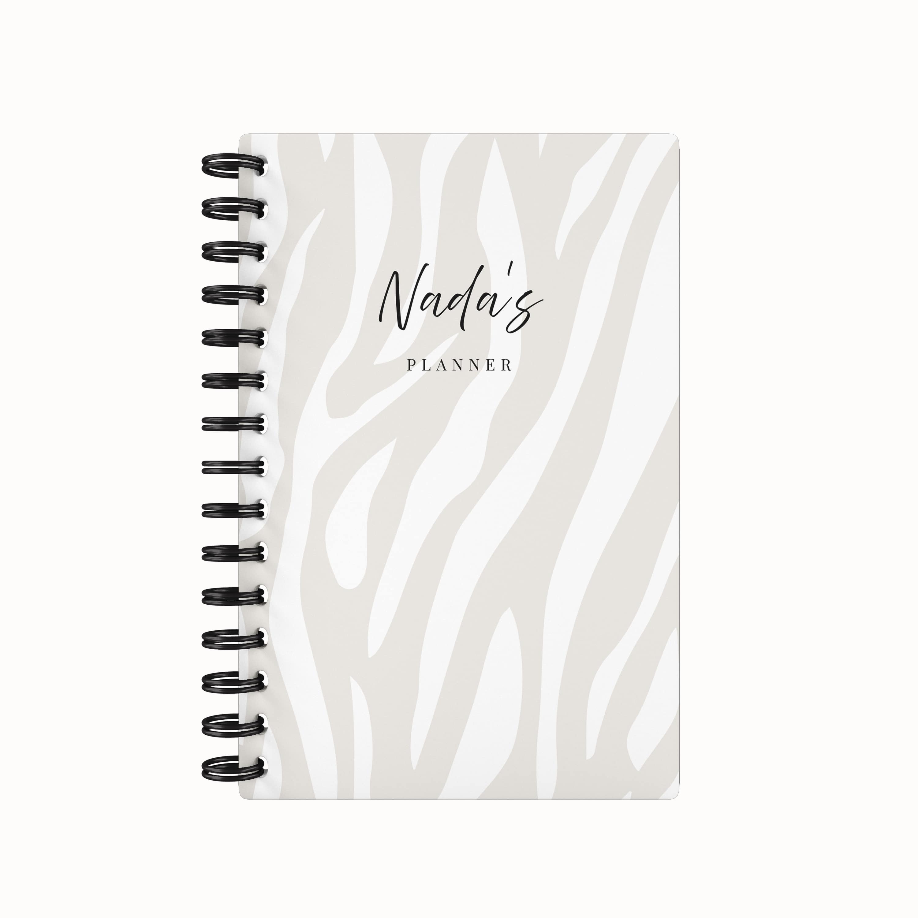 Zebra Pattern 2026 Desk Planner