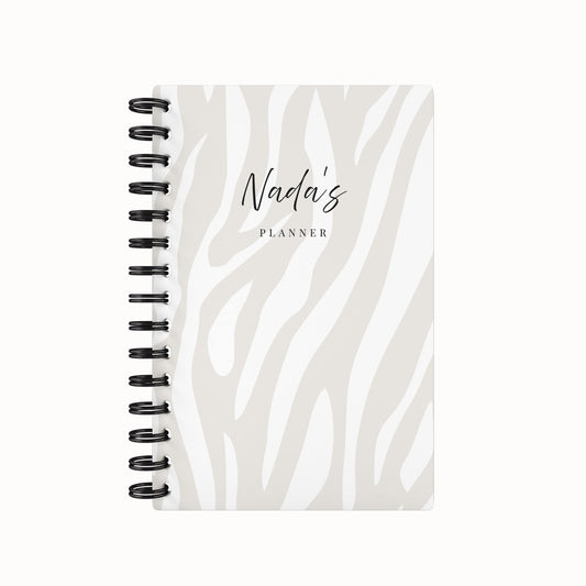 Zebra Pattern 2026 Desk Planner