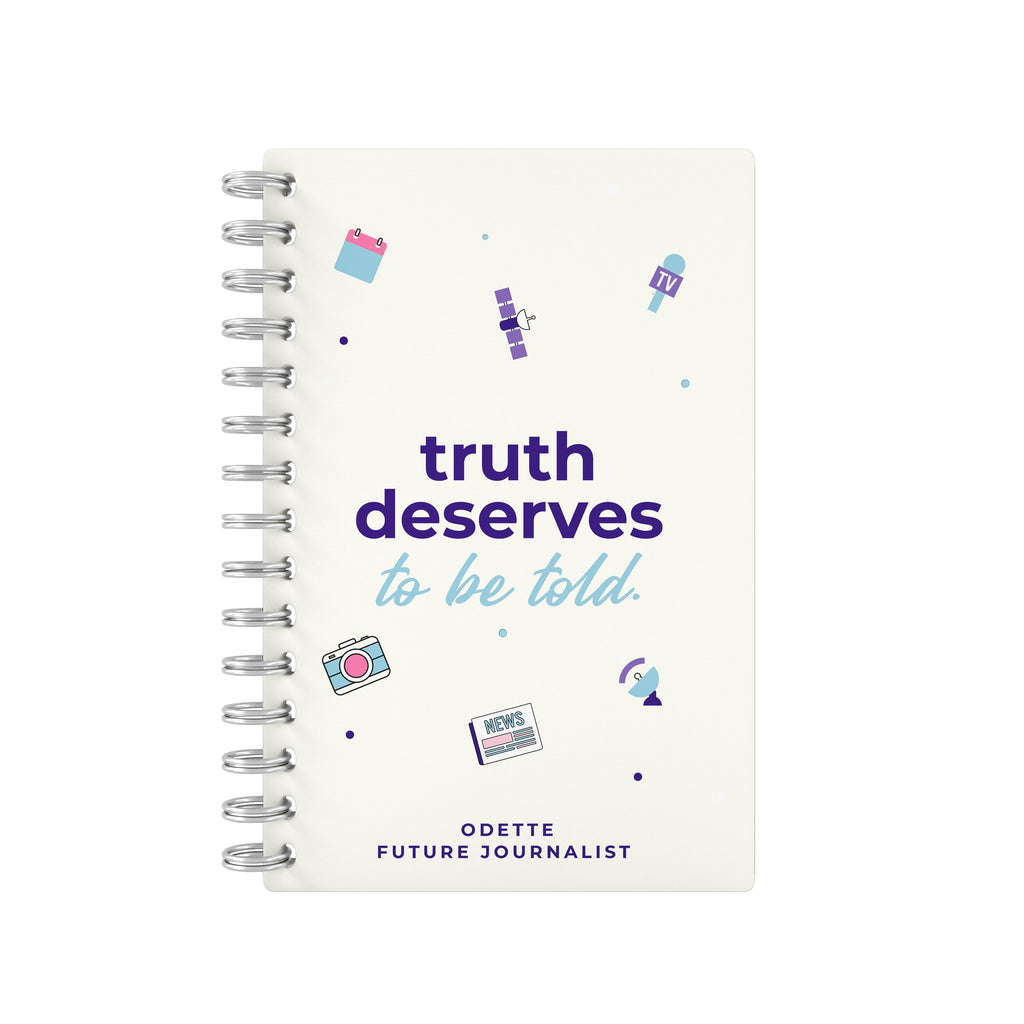 Future Journalist Quote - Student Planner