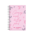 Growing Minds Building Futures Pastel Pink - Teacher Planner