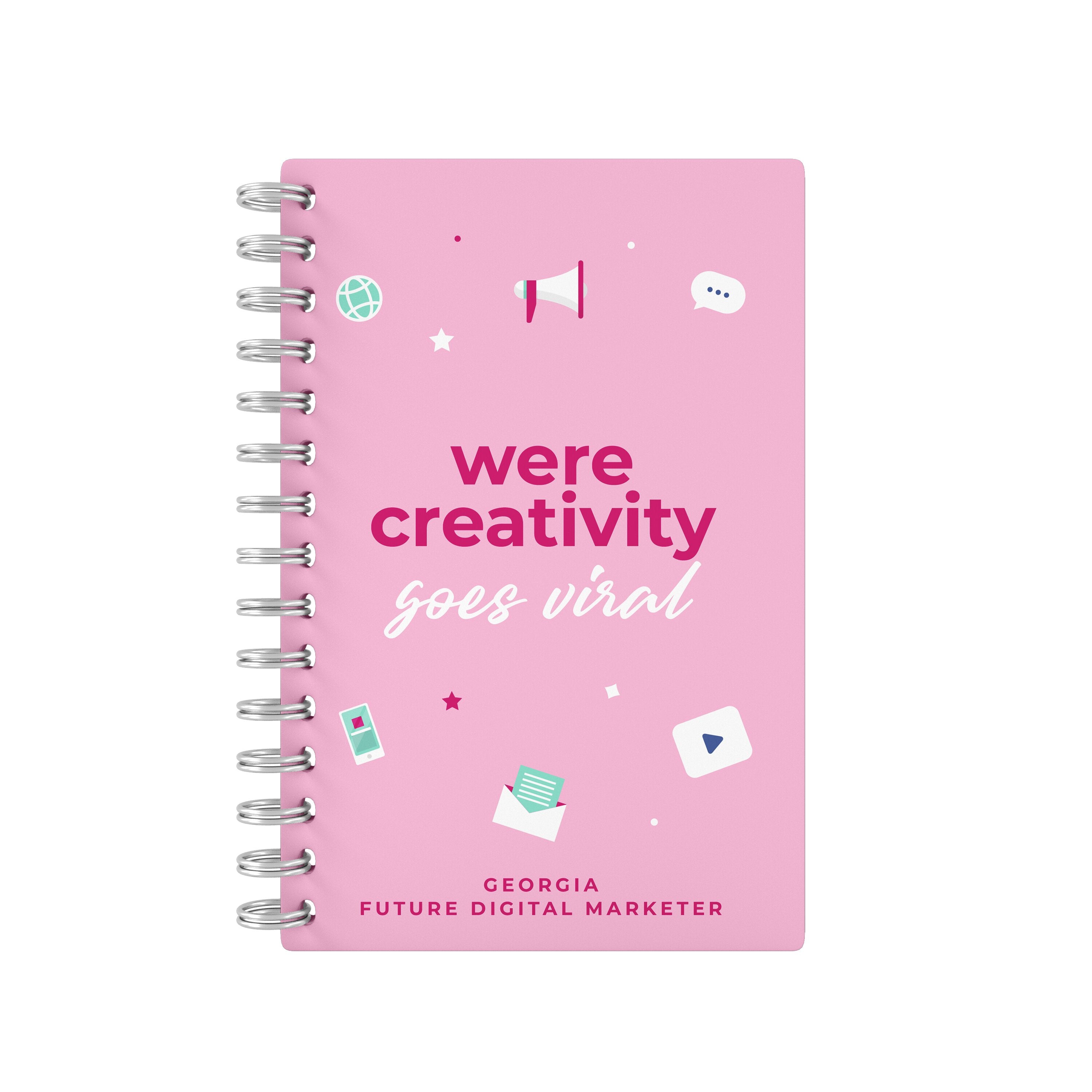Future Digital Marketer Quote - Student Planner