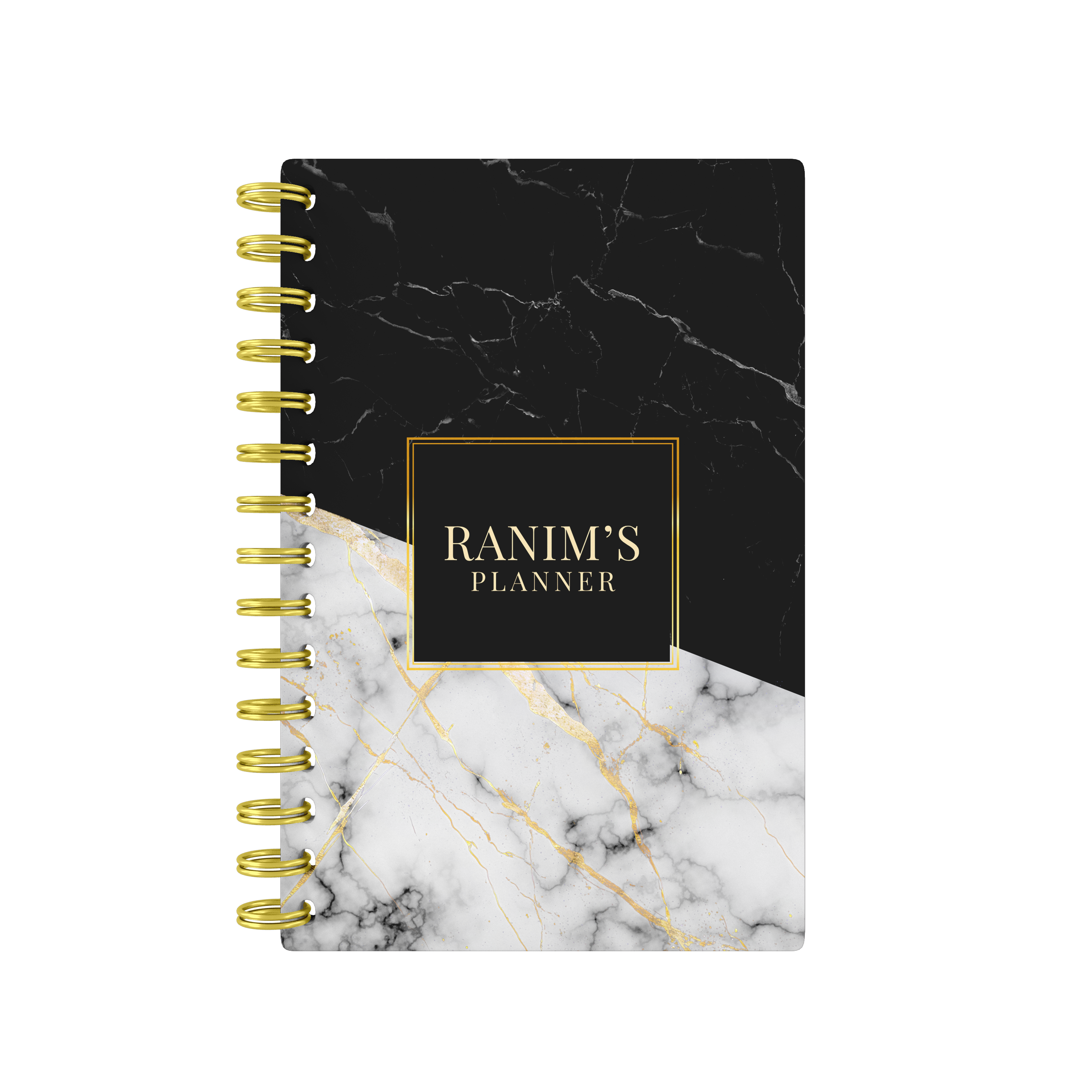 Marbel Mix Black - Teacher Planner