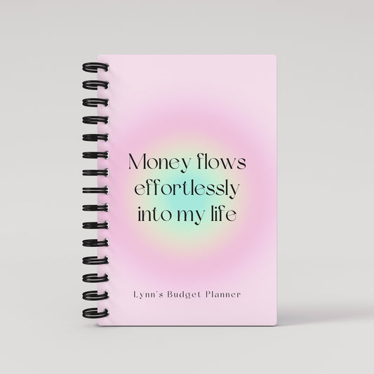 Money Flows Budget Planner - Rainbow