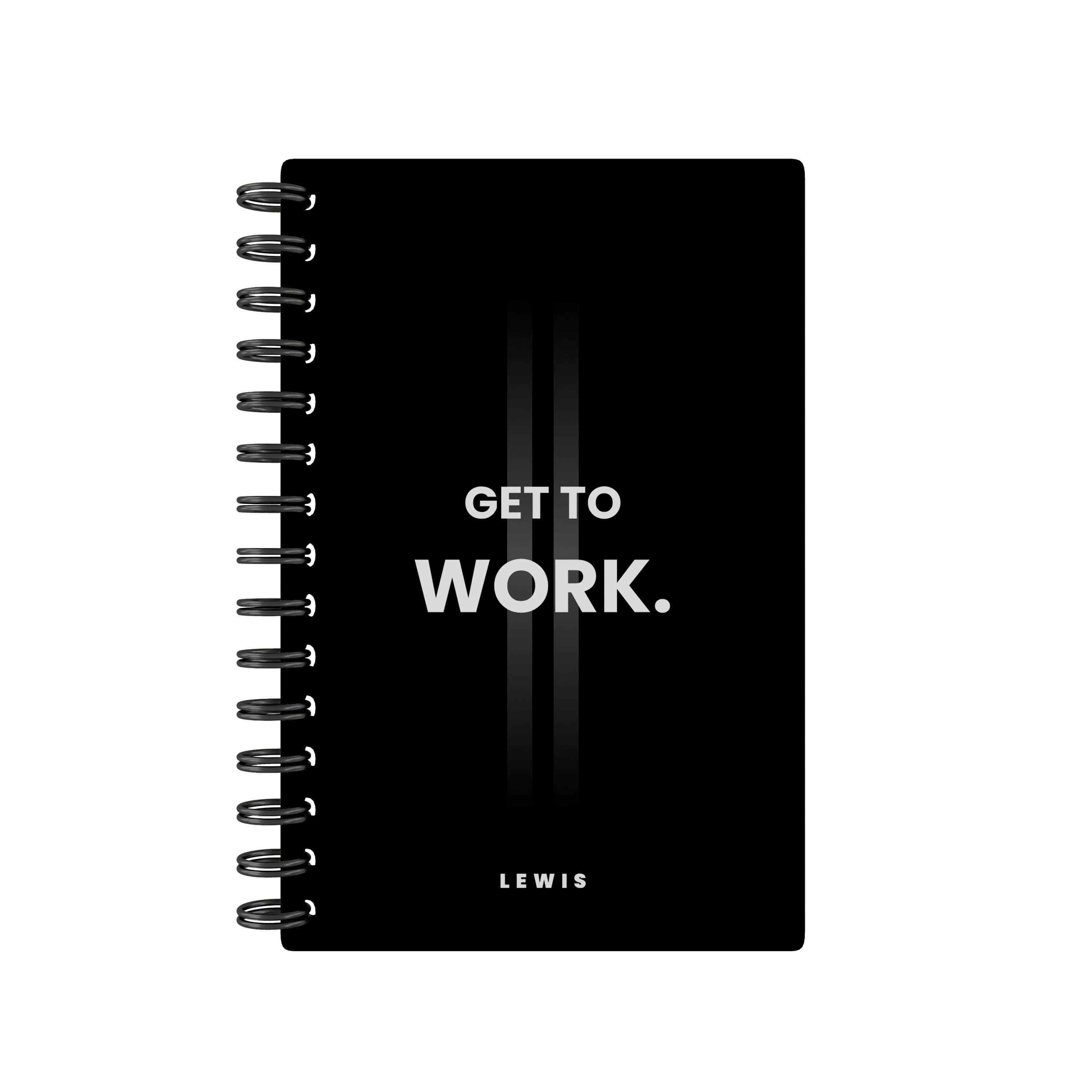 Get To Work. 2026 Desk Planner