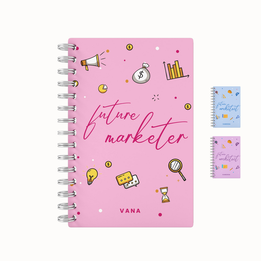 Future Marketer Lined Notebook