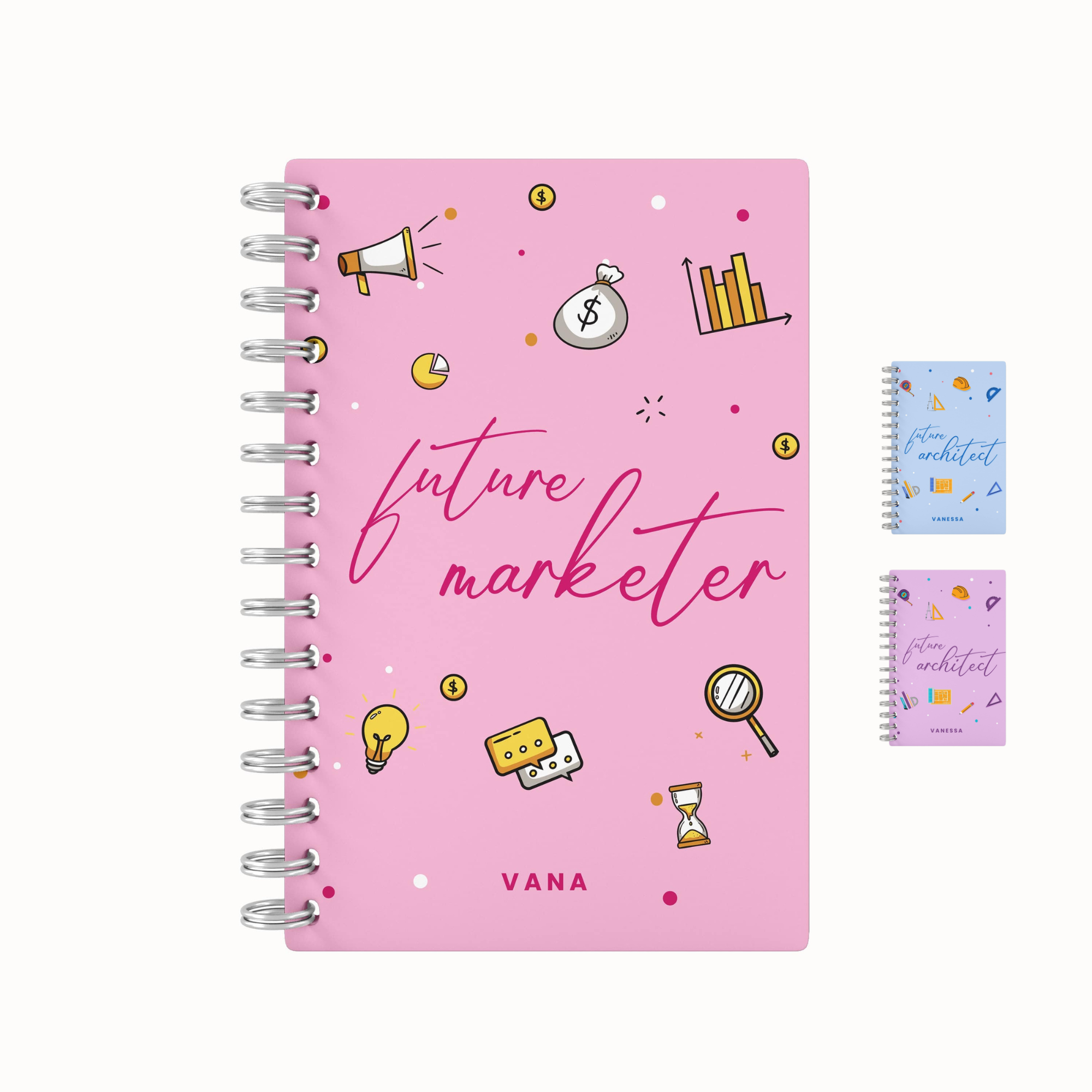 Future Marketer Lined Notebook