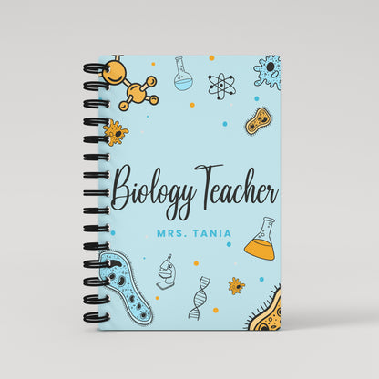 Biology Teacher Blue - Teacher Planner