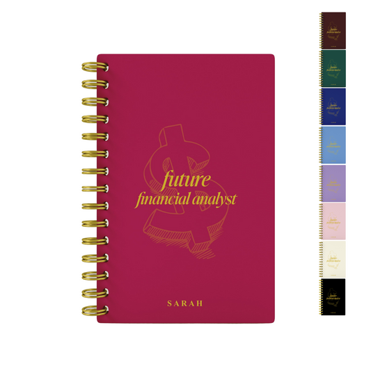 Future Financial Analyst - Foil Student Planner