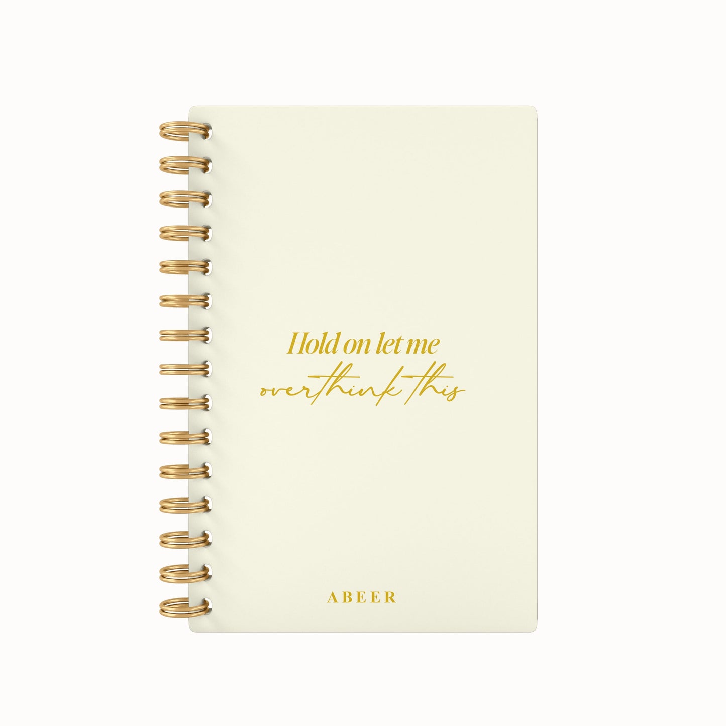 Overthinking Foil 2026 Daily Planner