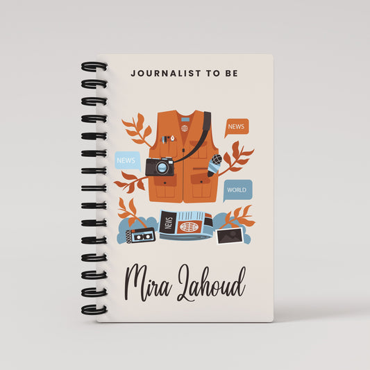 Journalist To Be Student Planner - Beige