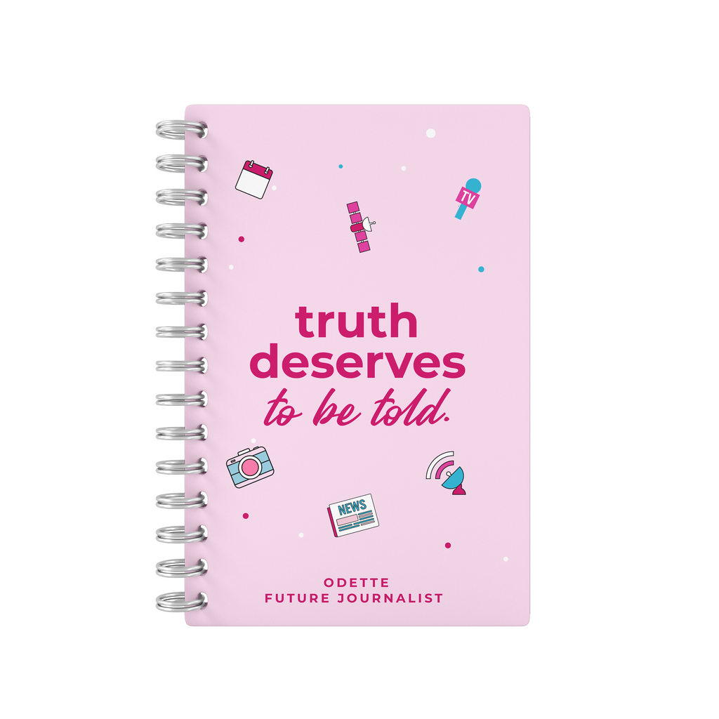 Future Journalist Quote - Student Planner