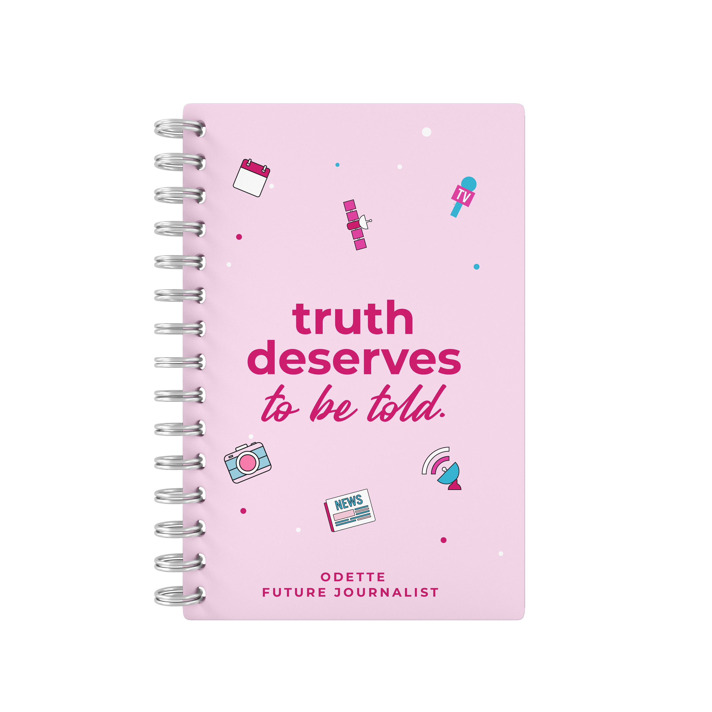 Future Journalist Quote - Student Planner