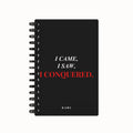 I came, I saw, I conquered 2026 Weekly Planner