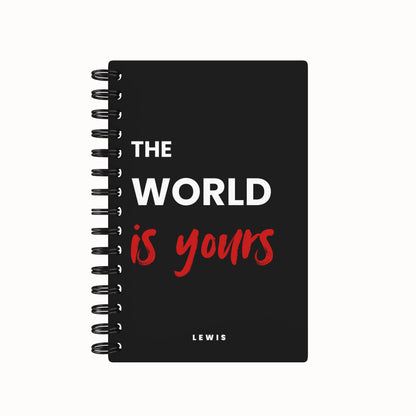 The World Is Yours Undated Daily Planner