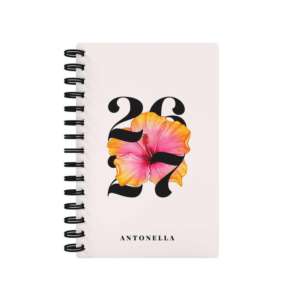 Bloom 26-27 White - Teacher Planner