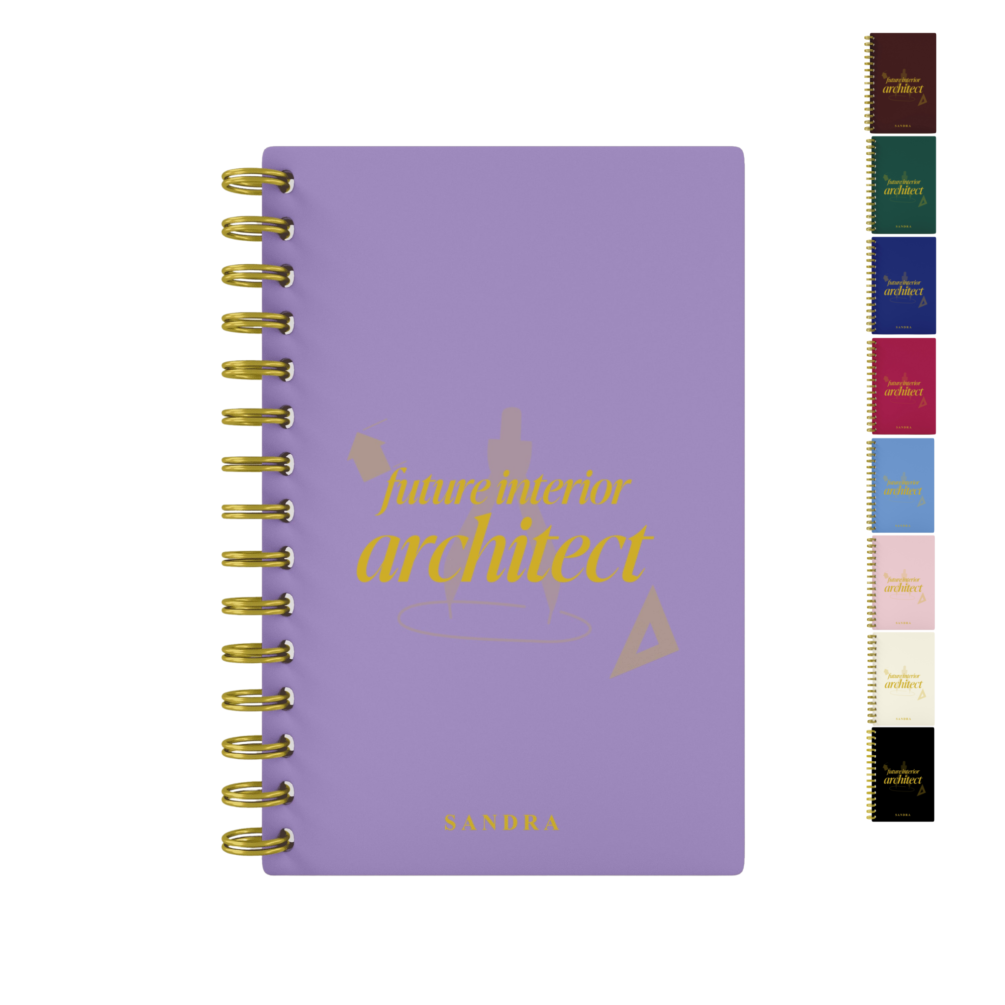 Future Interior Architect - Foil Lined Notebook