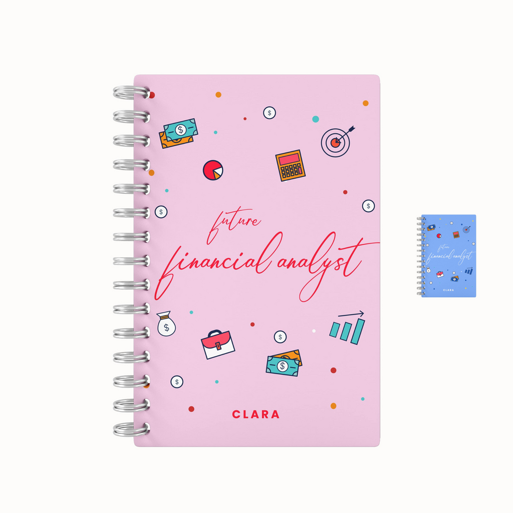 Future Financial Analyst Lined Notebook
