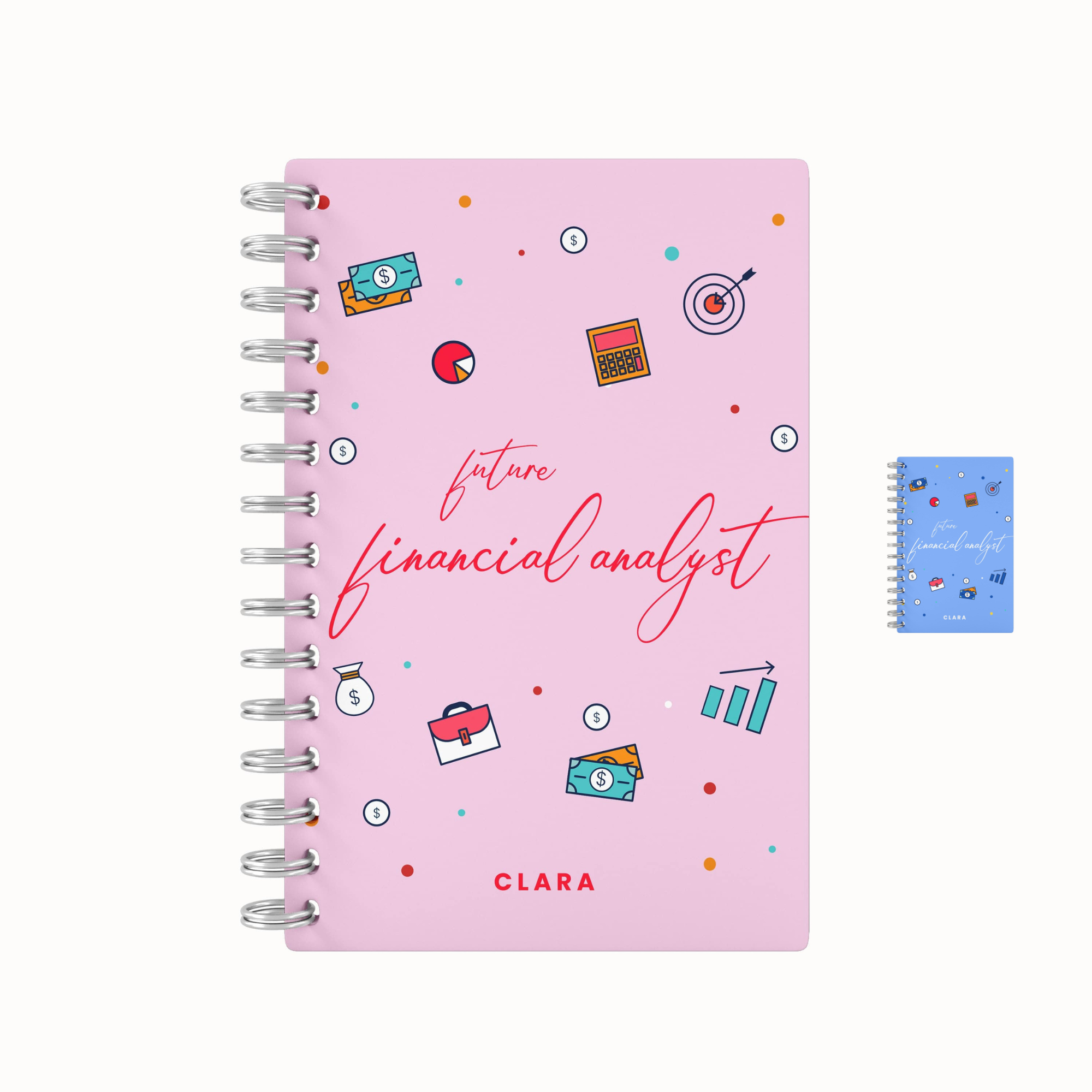 Future Financial Analyst Lined Notebook