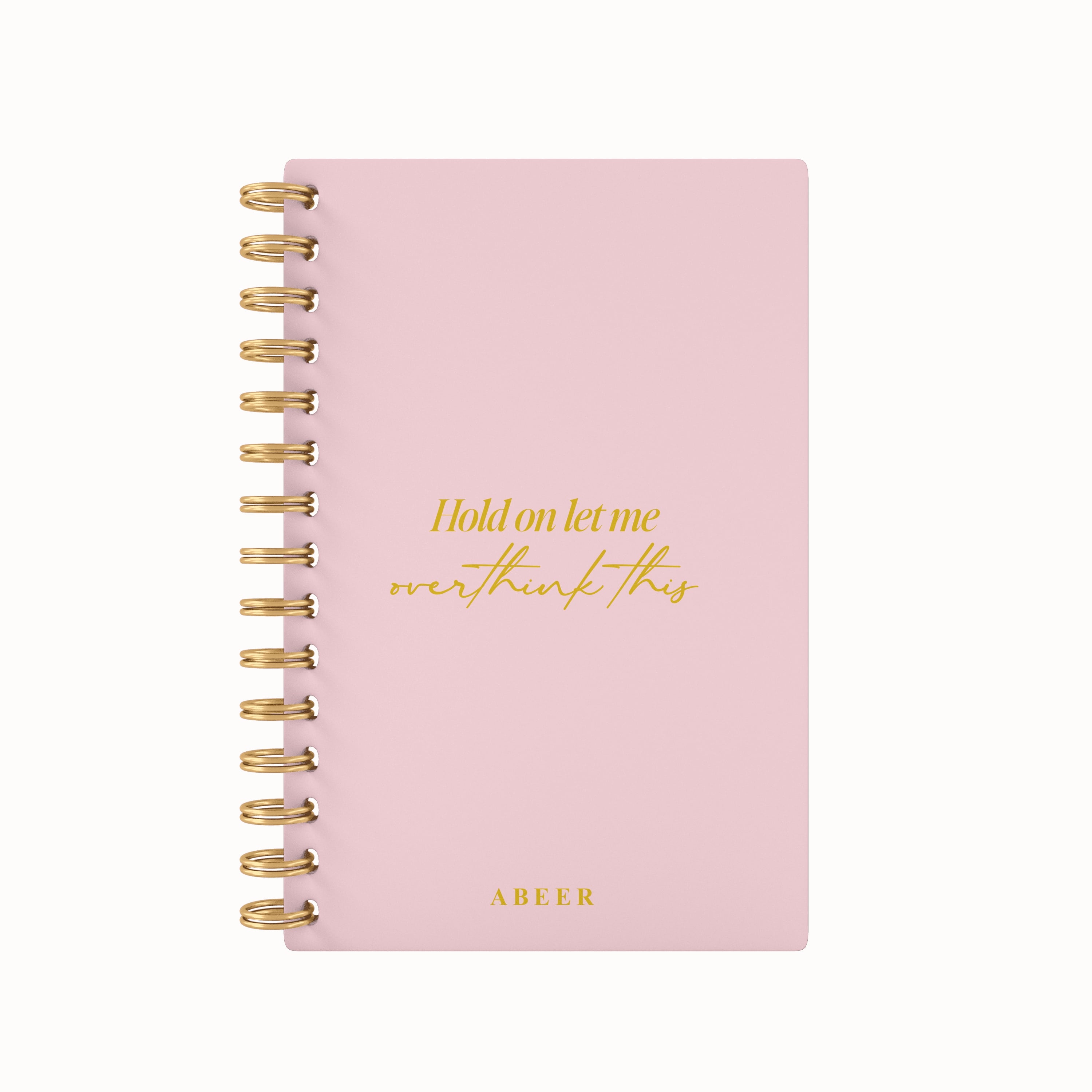 Overthinking Foil 2026 Daily Planner