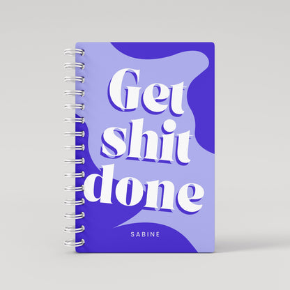 Get Shit Done Purple Weekly Agenda