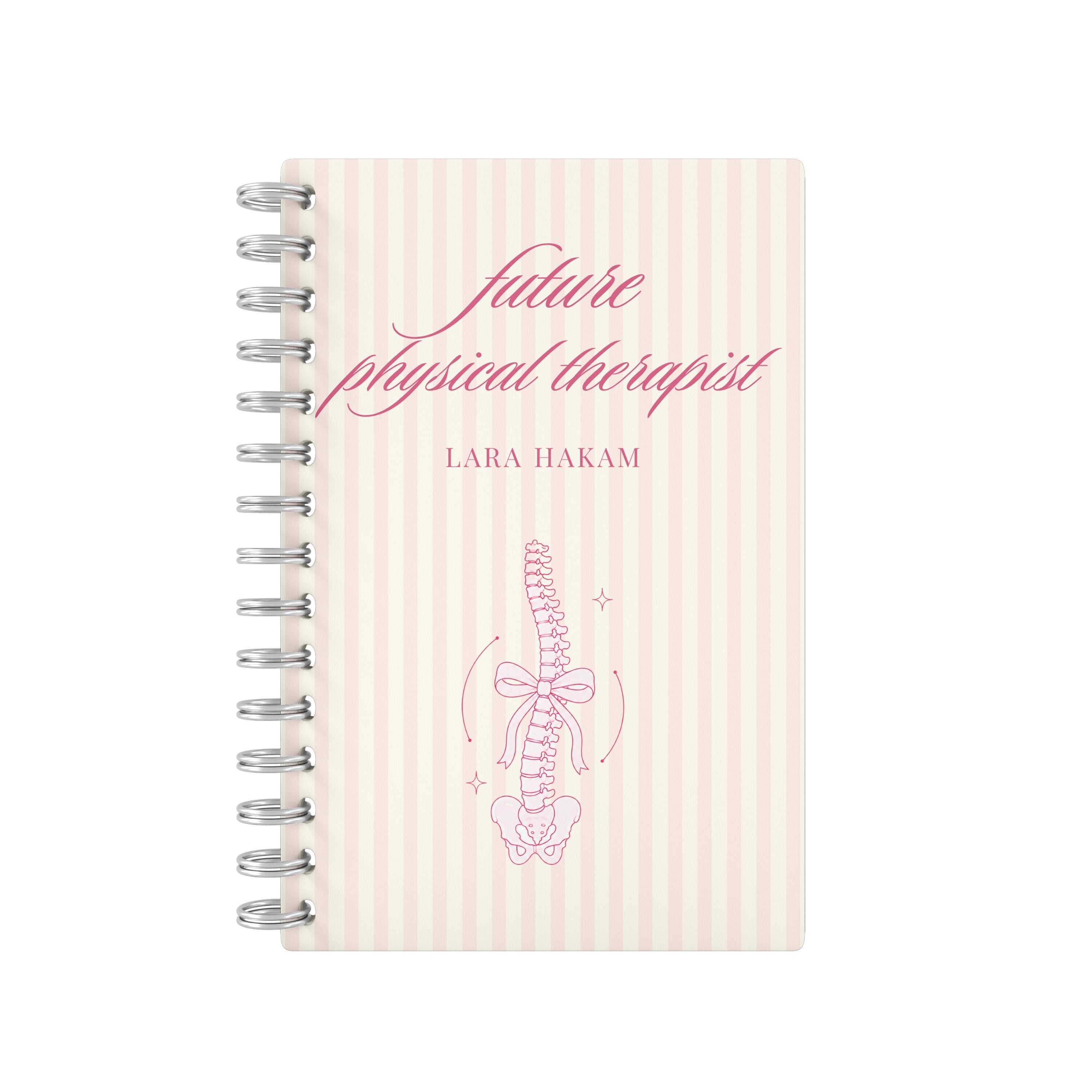 Future Physical Therapist Coquette - Student Planner