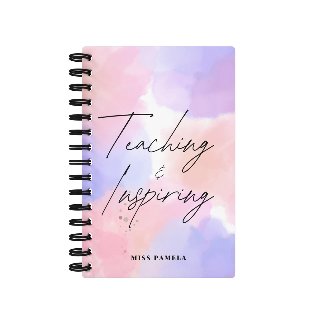 Teaching & Inspiring Purple & Pink - Teacher Planner