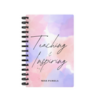 Teaching & Inspiring Purple & Pink - Teacher Planner