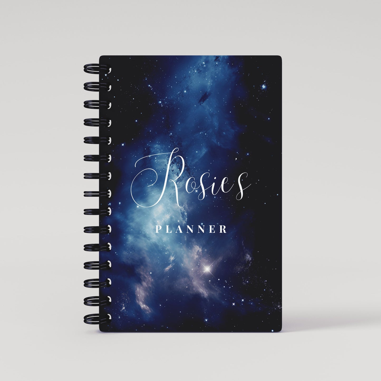 Blue Universe Name 2025 Daily Planner