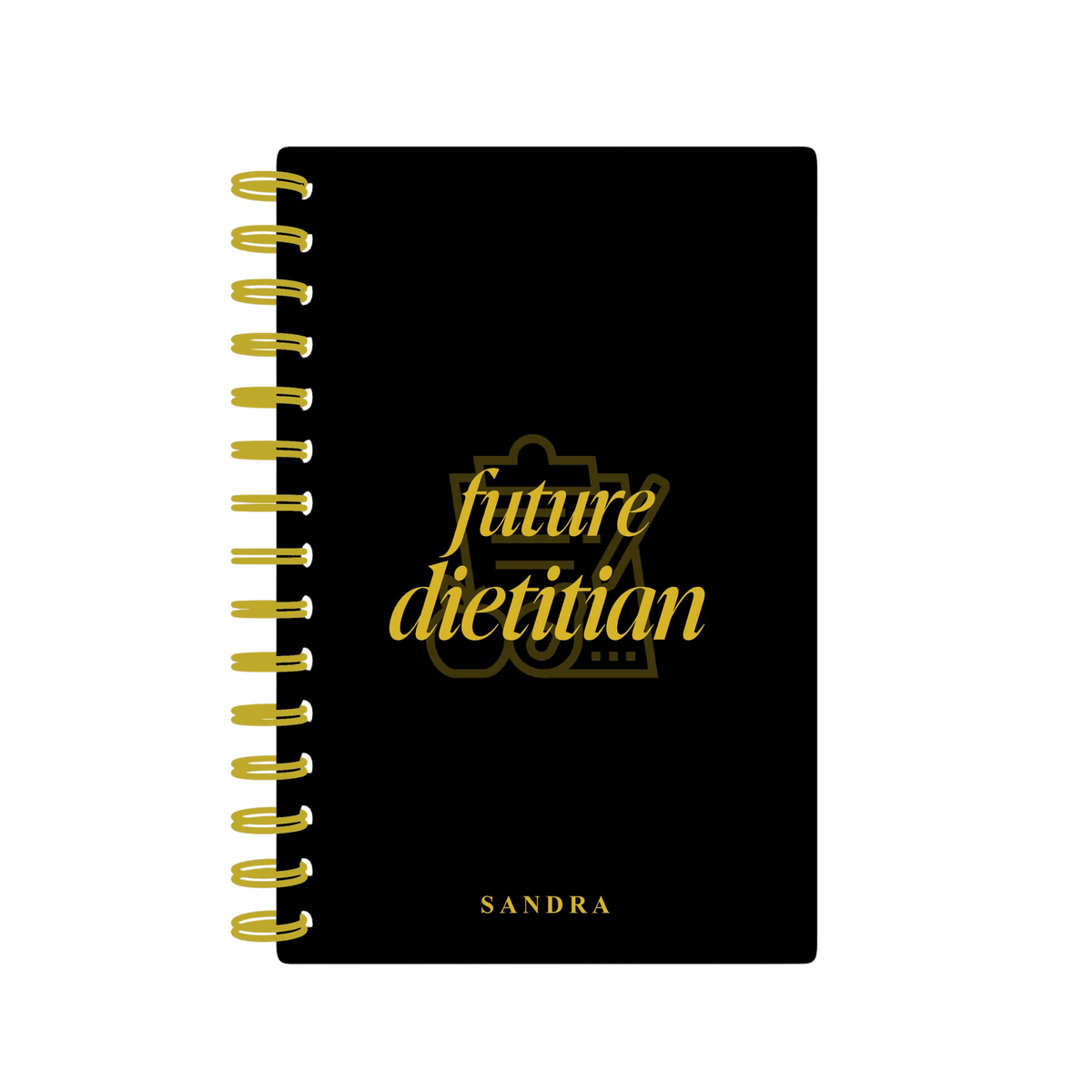Future Dietitian - Foil Lined Notebook