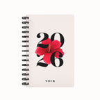 Blooming 2026 Daily Planner - Red