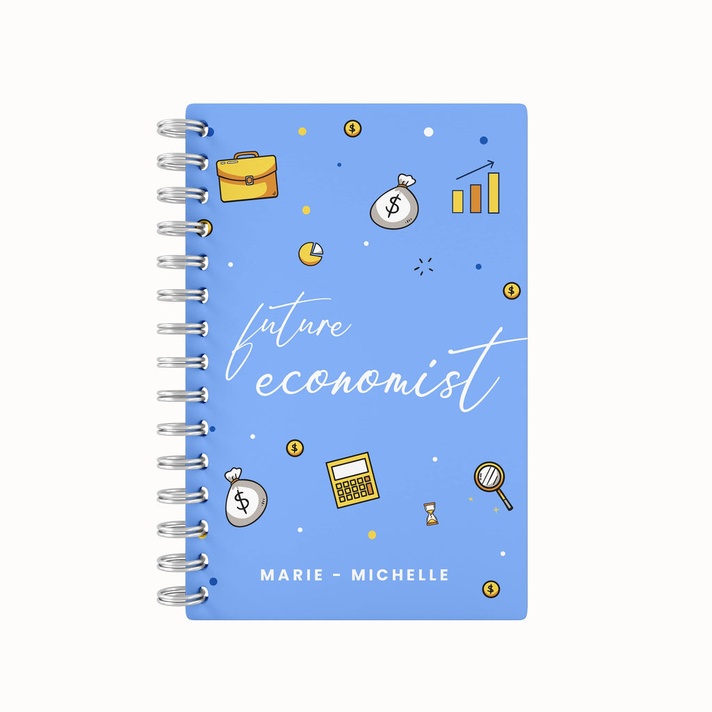 Future Economist Lined Notebook