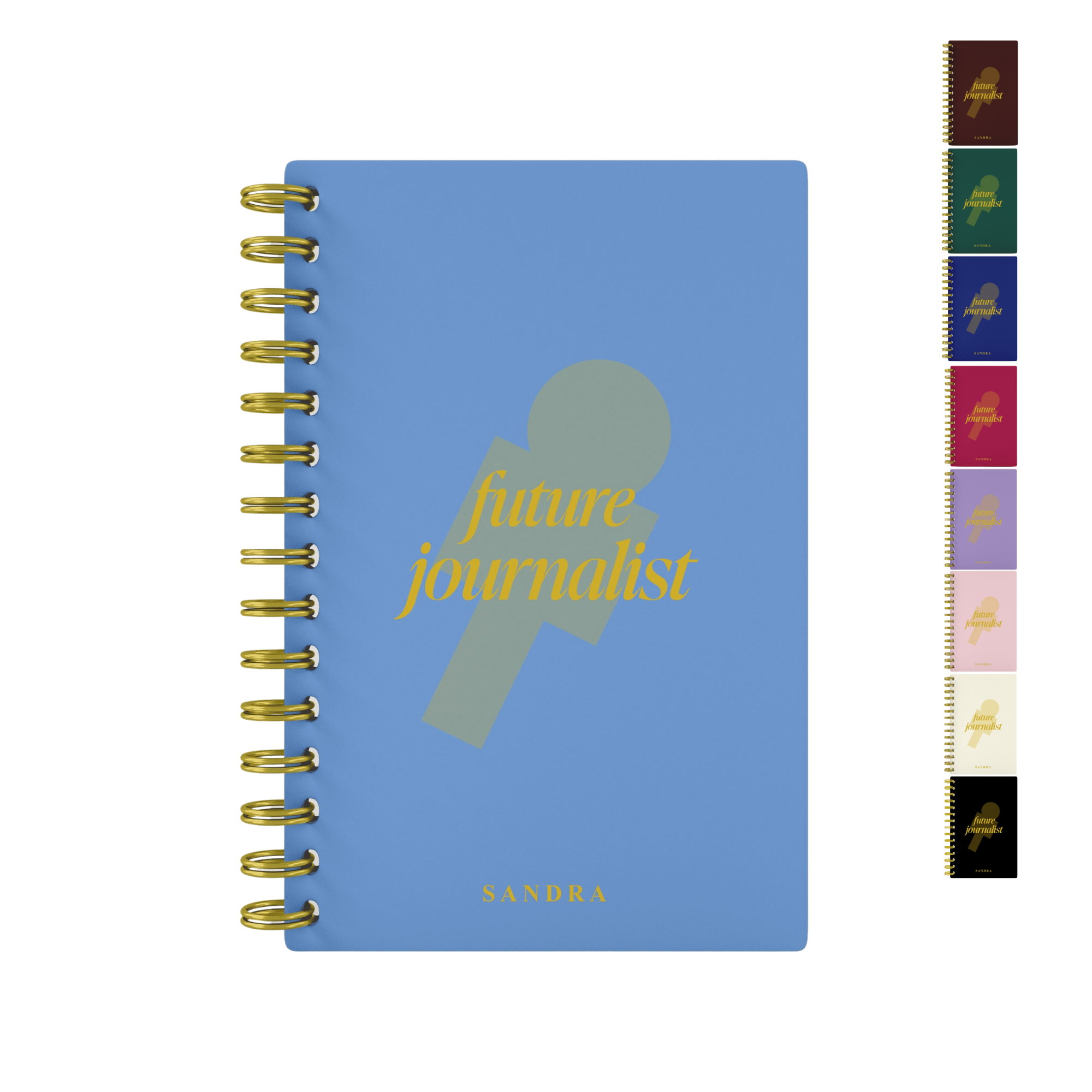 Future Journalist - Foil Lined Notebook
