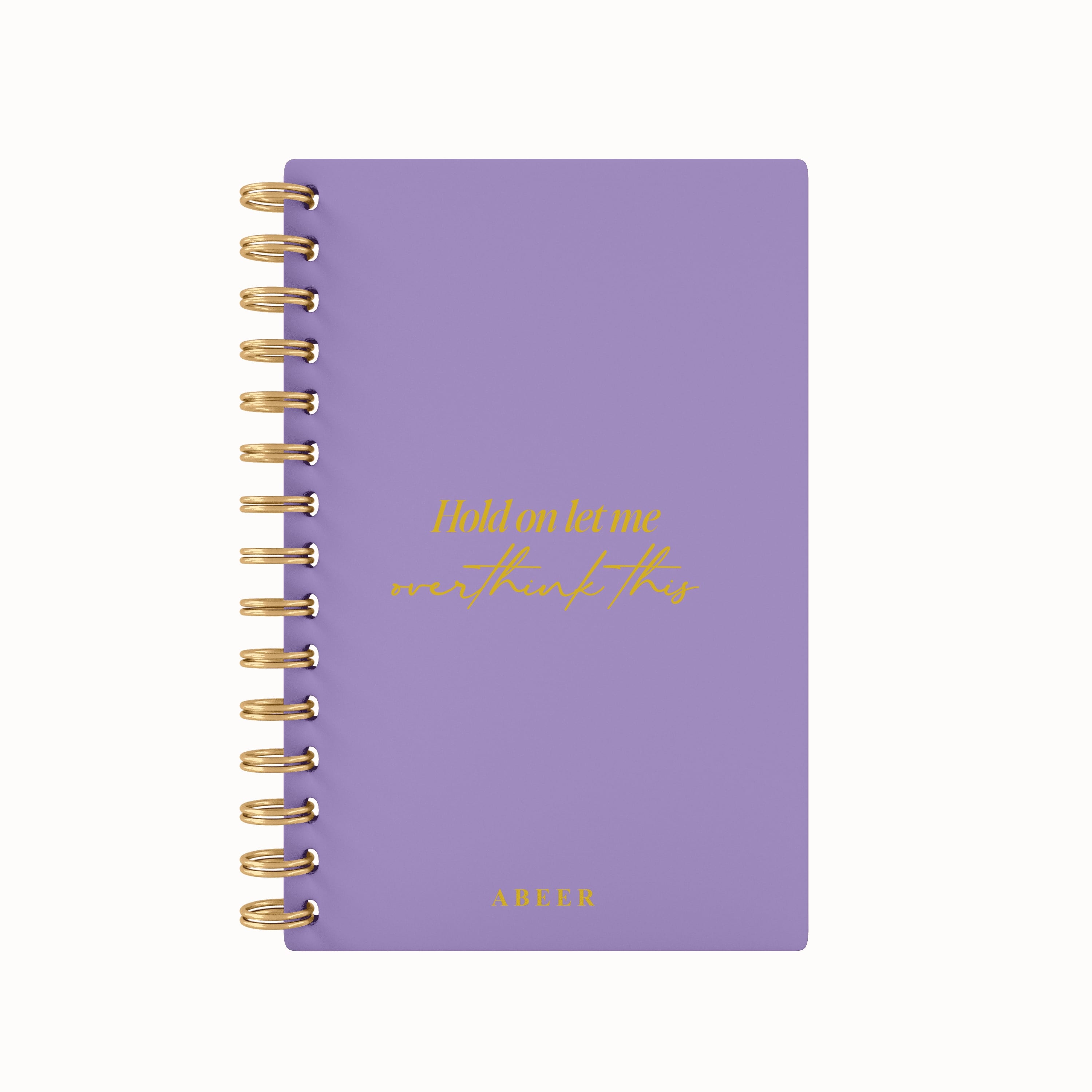 Overthinking Foil 2026 Daily Planner