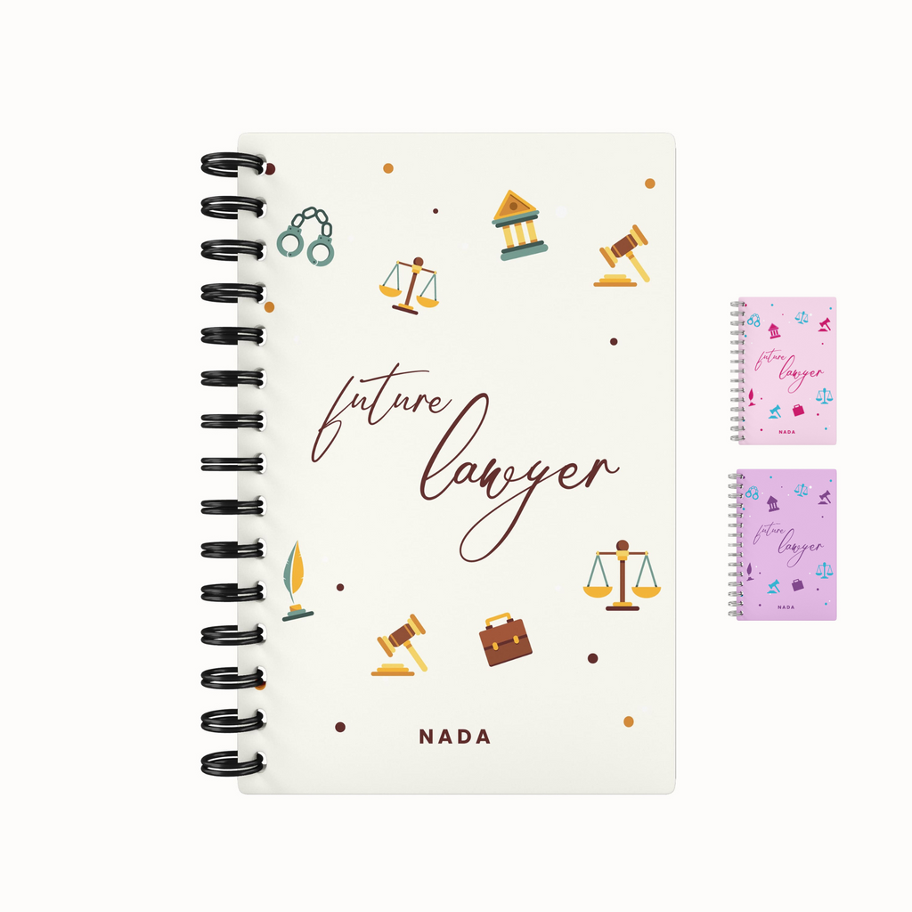 Future Lawyer Lined Notebook