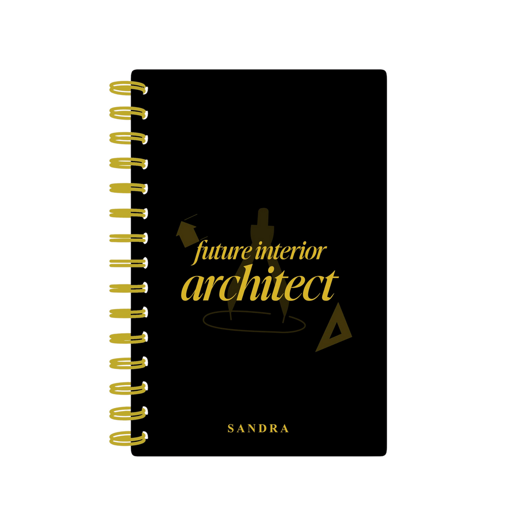 Future Interior Architect - Foil Lined Notebook