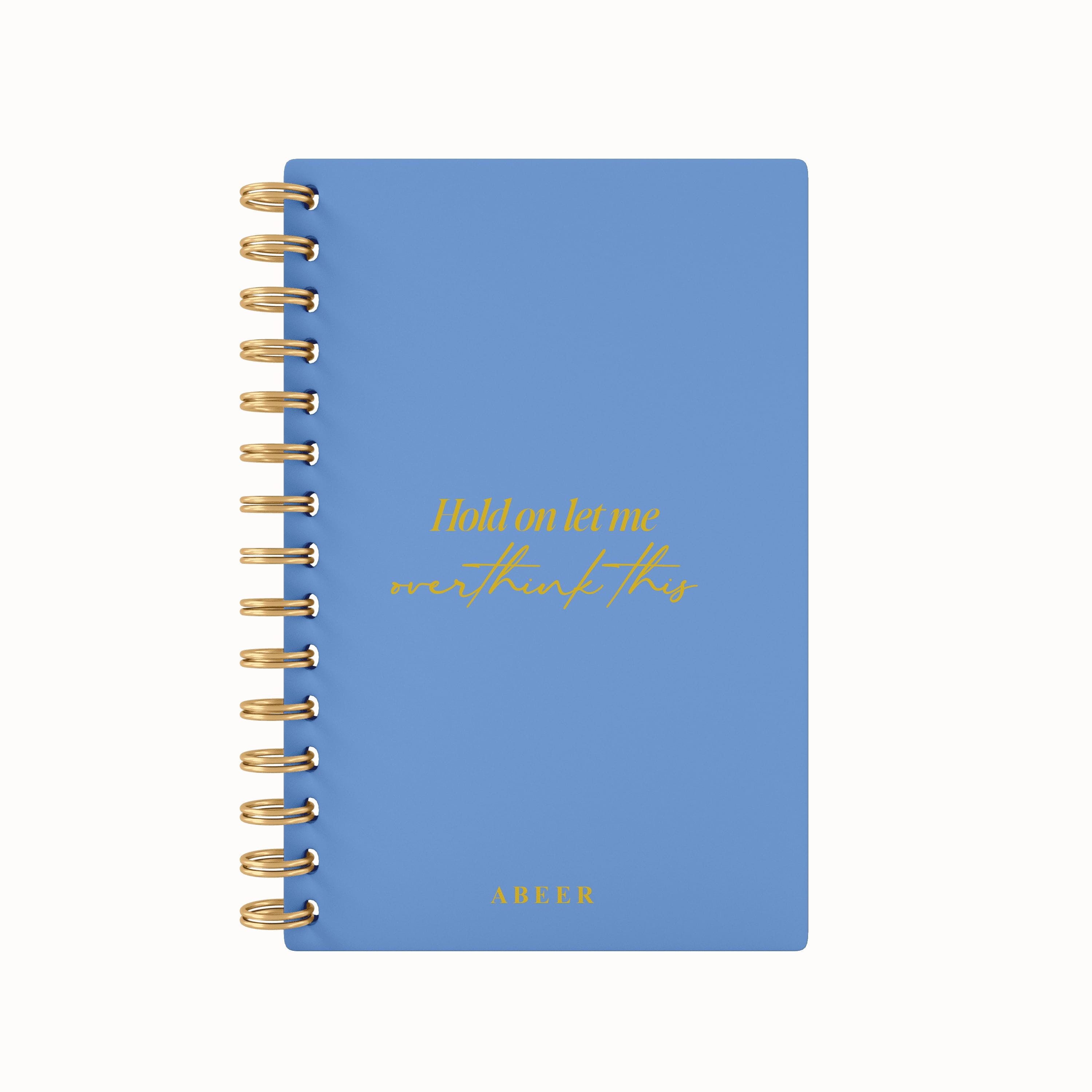Overthinking Foil 2026 Daily Planner