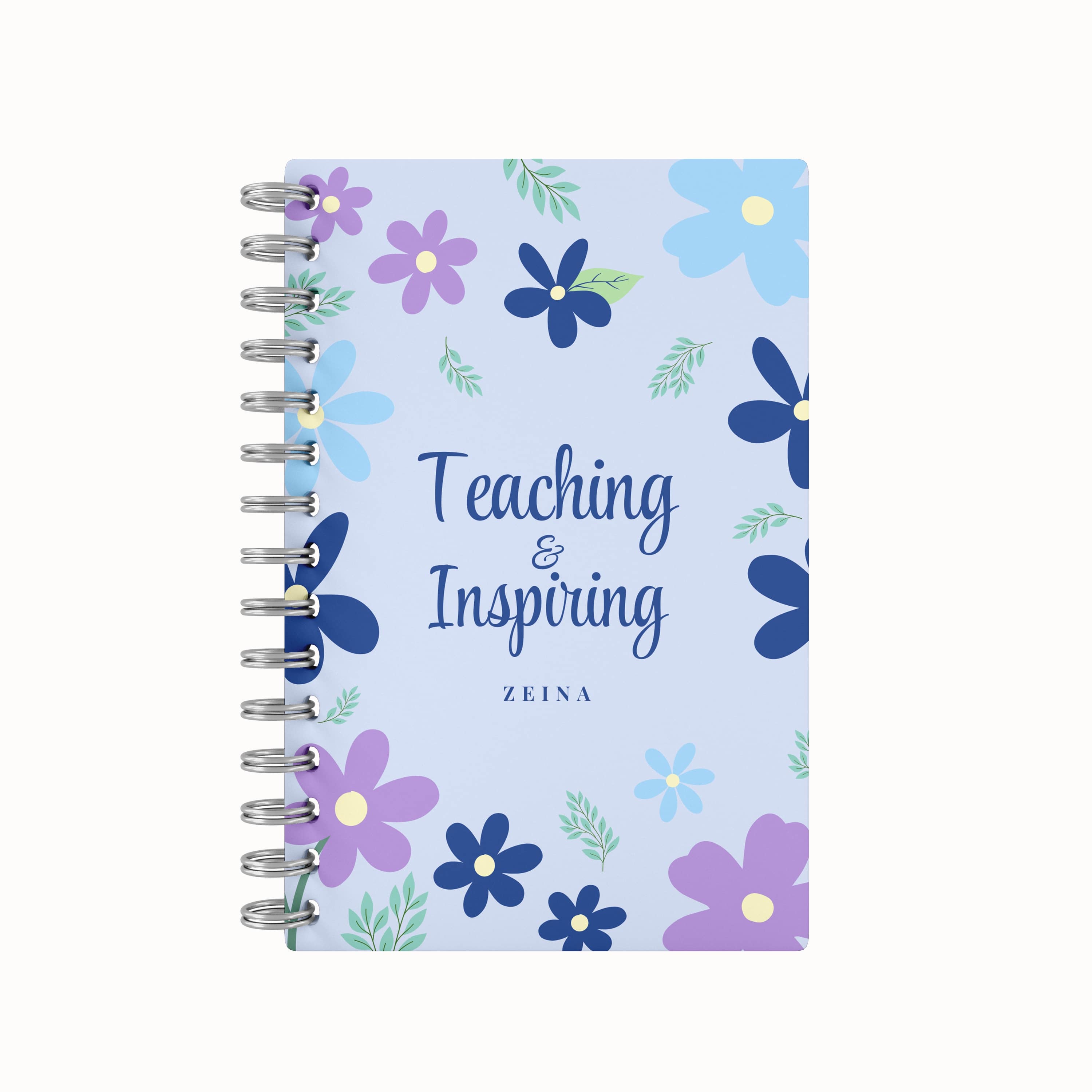 Teaching & Inspiring Blue - Teacher Planner