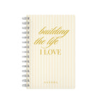 Building The Life I Love Coquette Yellow - Student Planner
