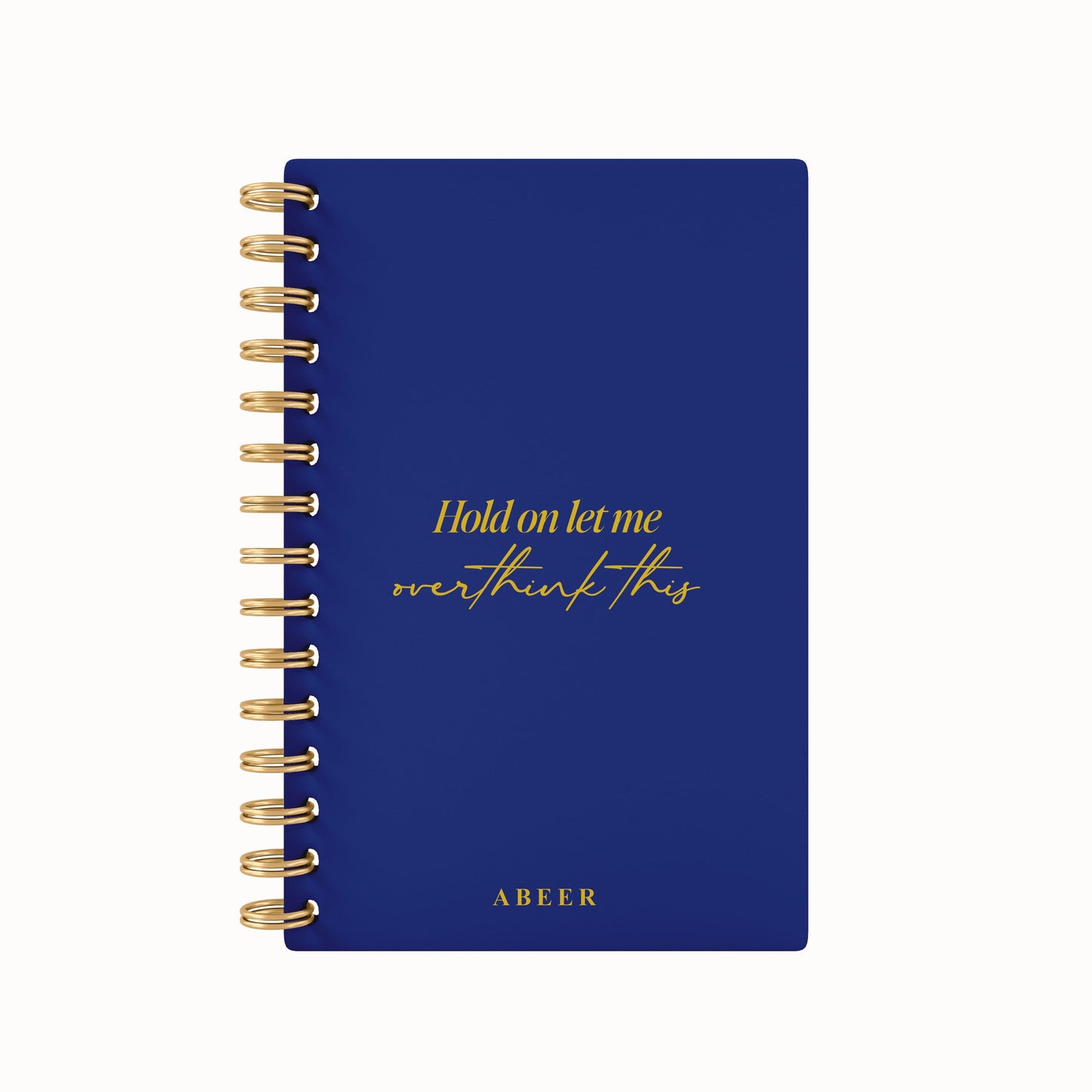 Overthinking Foil 2026 Daily Planner