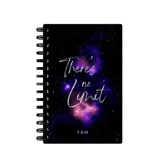 Deep In Space Quote Lined Notebook