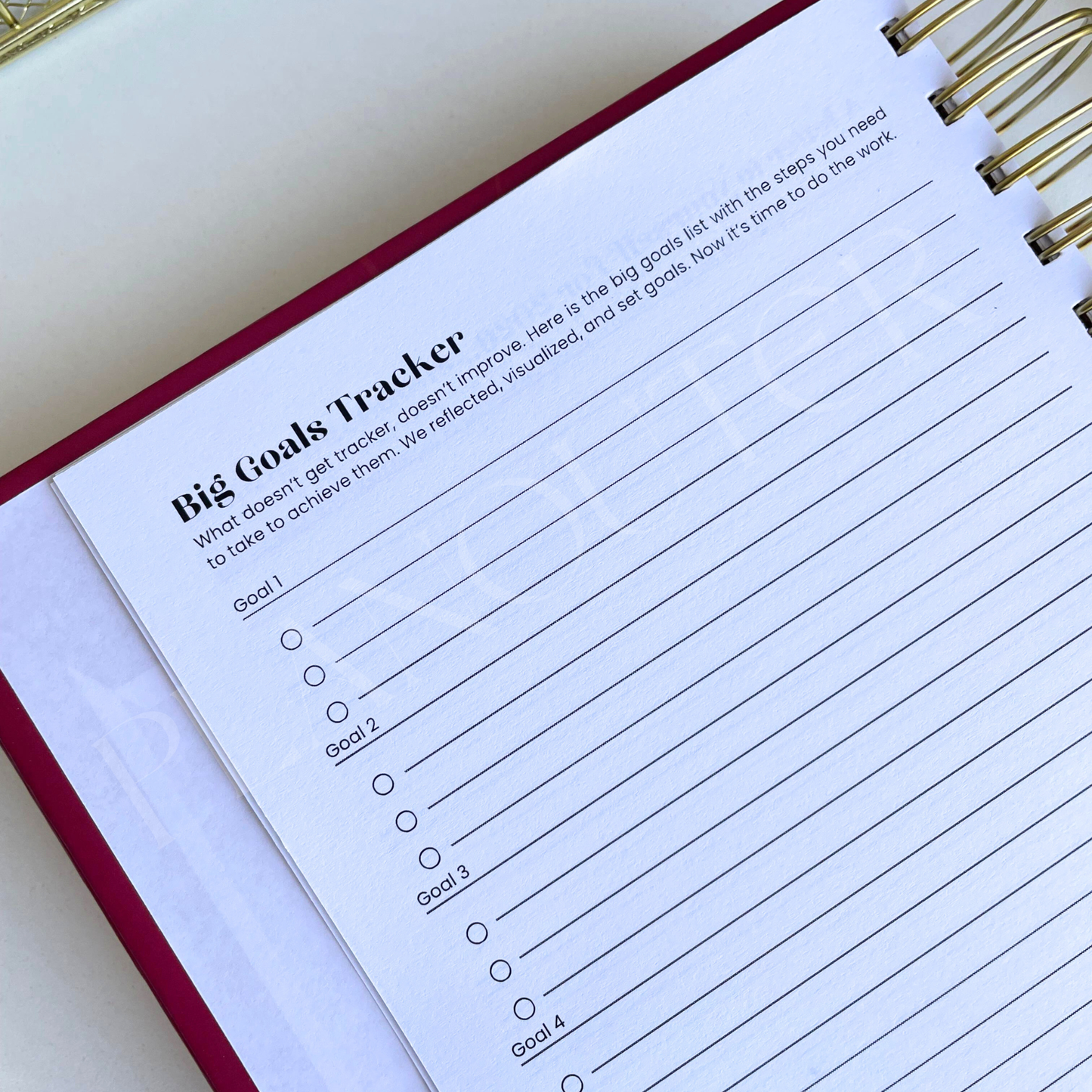 Make It Happen Foil 2026 Weekly Planner