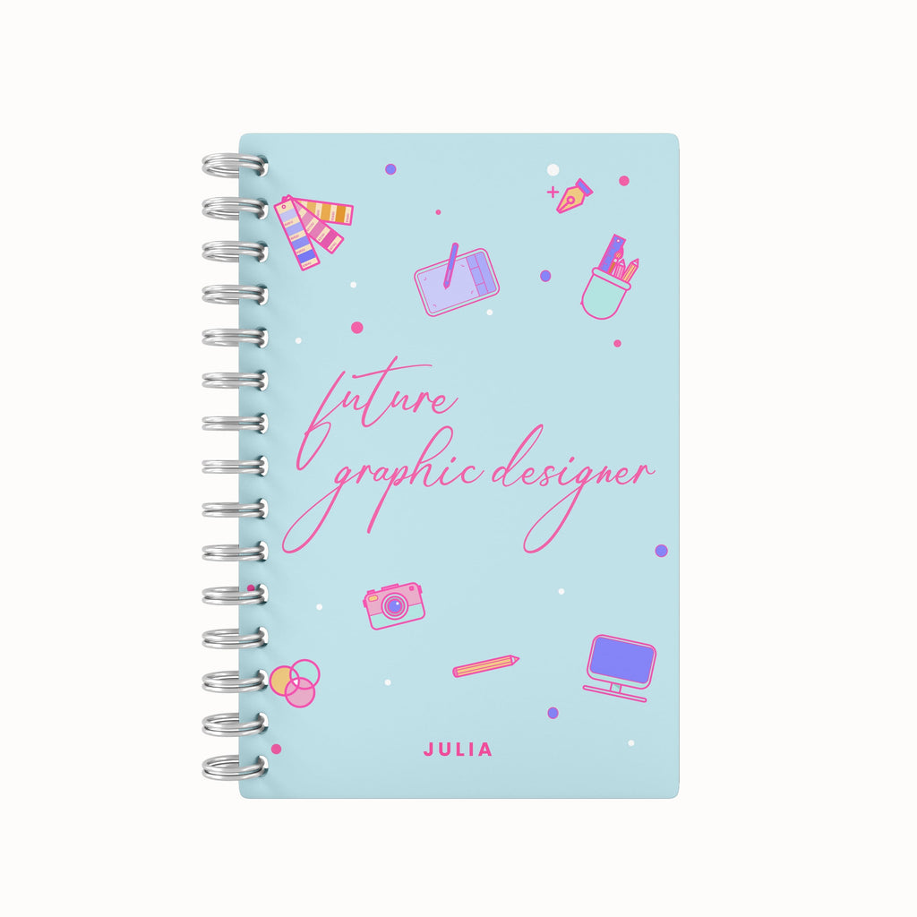 Future Graphic Designer Lined Notebook