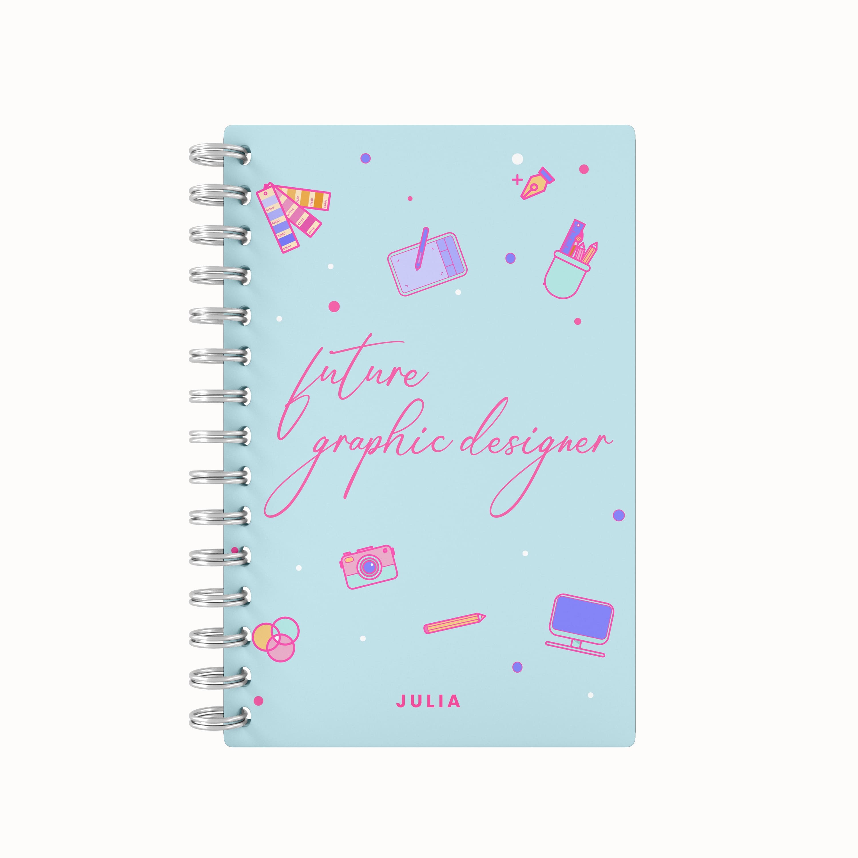 Future Graphic Designer Lined Notebook