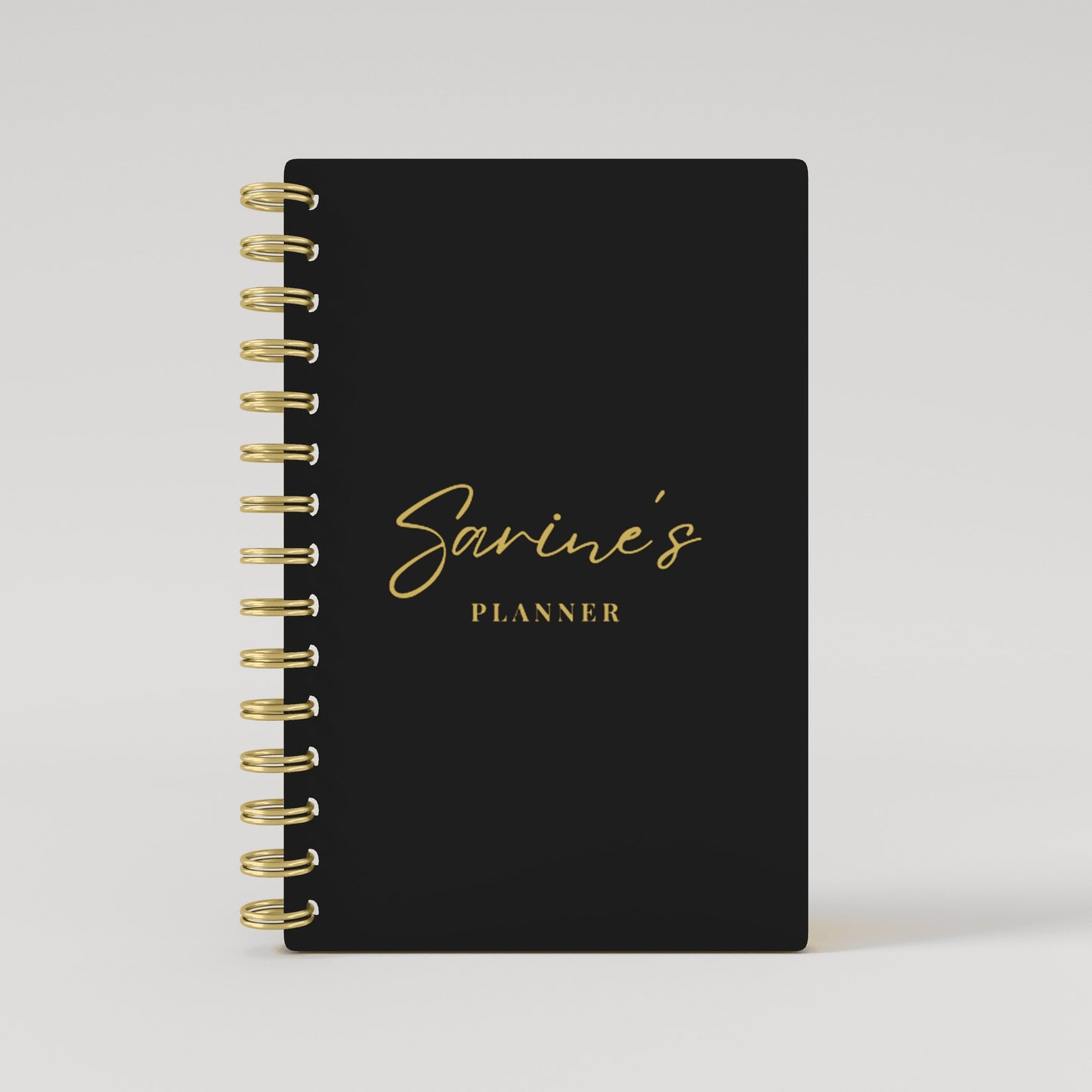 Name Solid Foil 2025 Weekly Planner