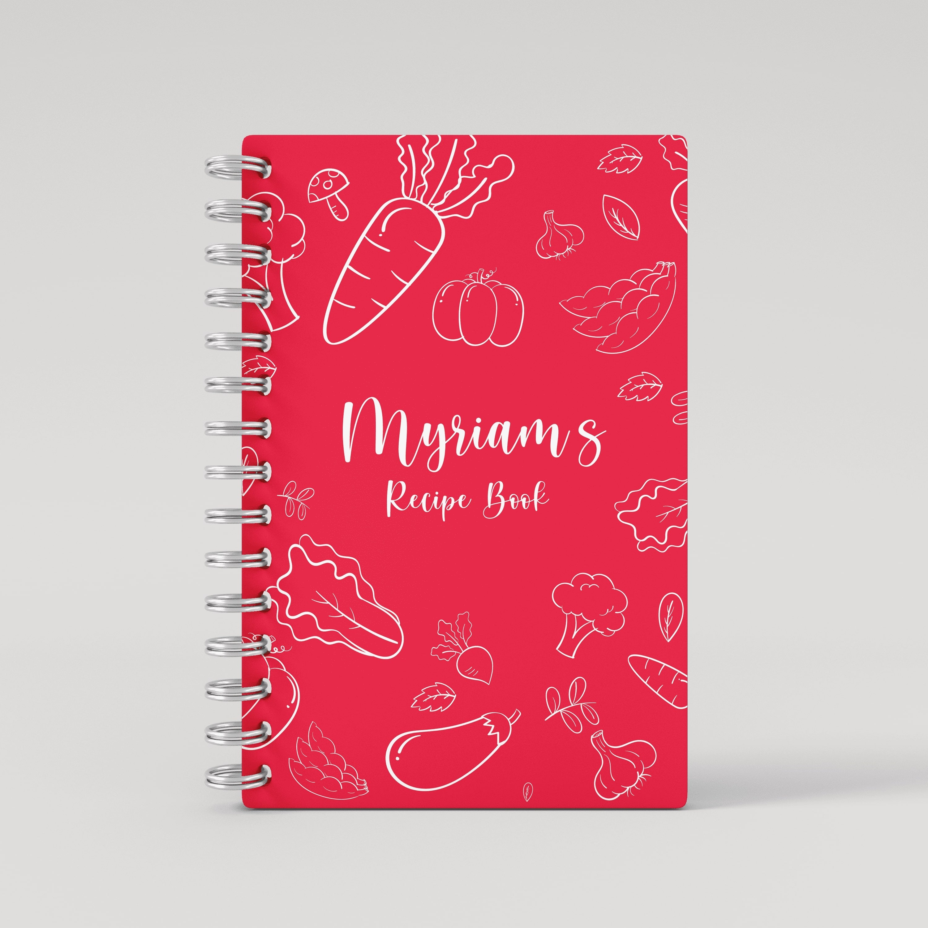 Veggies Sketches Recipe Book