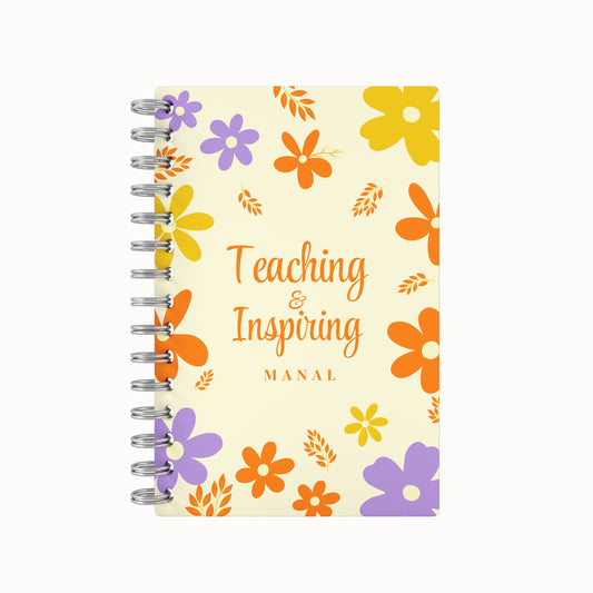 Blooming Orange - Teacher Planner